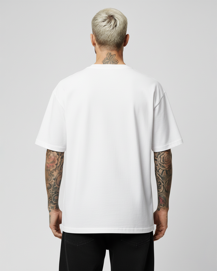 White Sprinkle Logo Tee