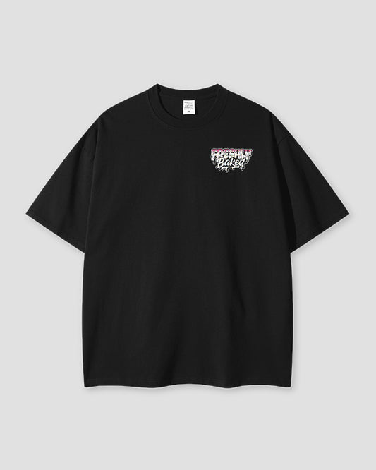 Black Sprinkle Logo Tee