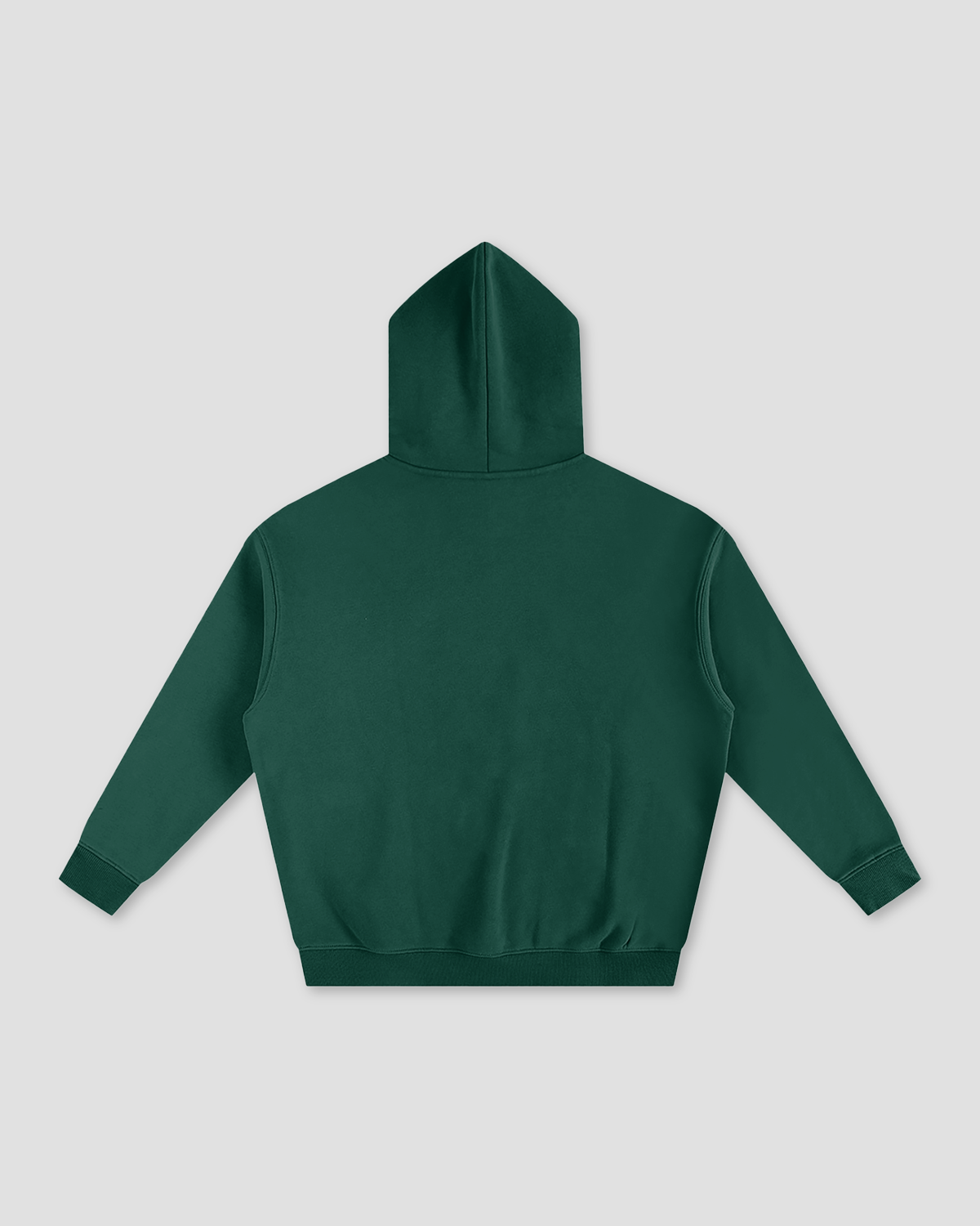 Freshly Baked Logo Oversized Heavy Fleeced Hoodie - Eden Green