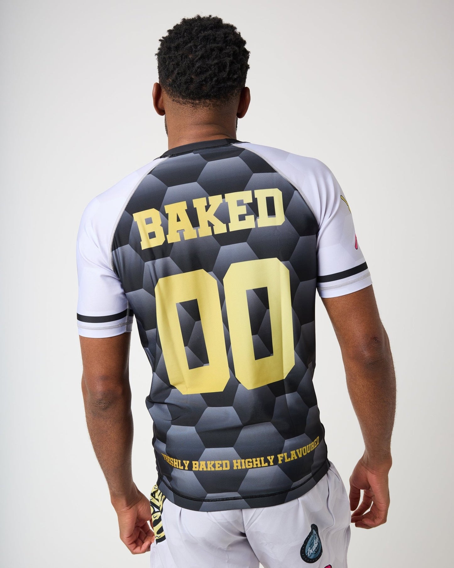 Black Hex Rashguard - Freshly Baked FightwearRashguards