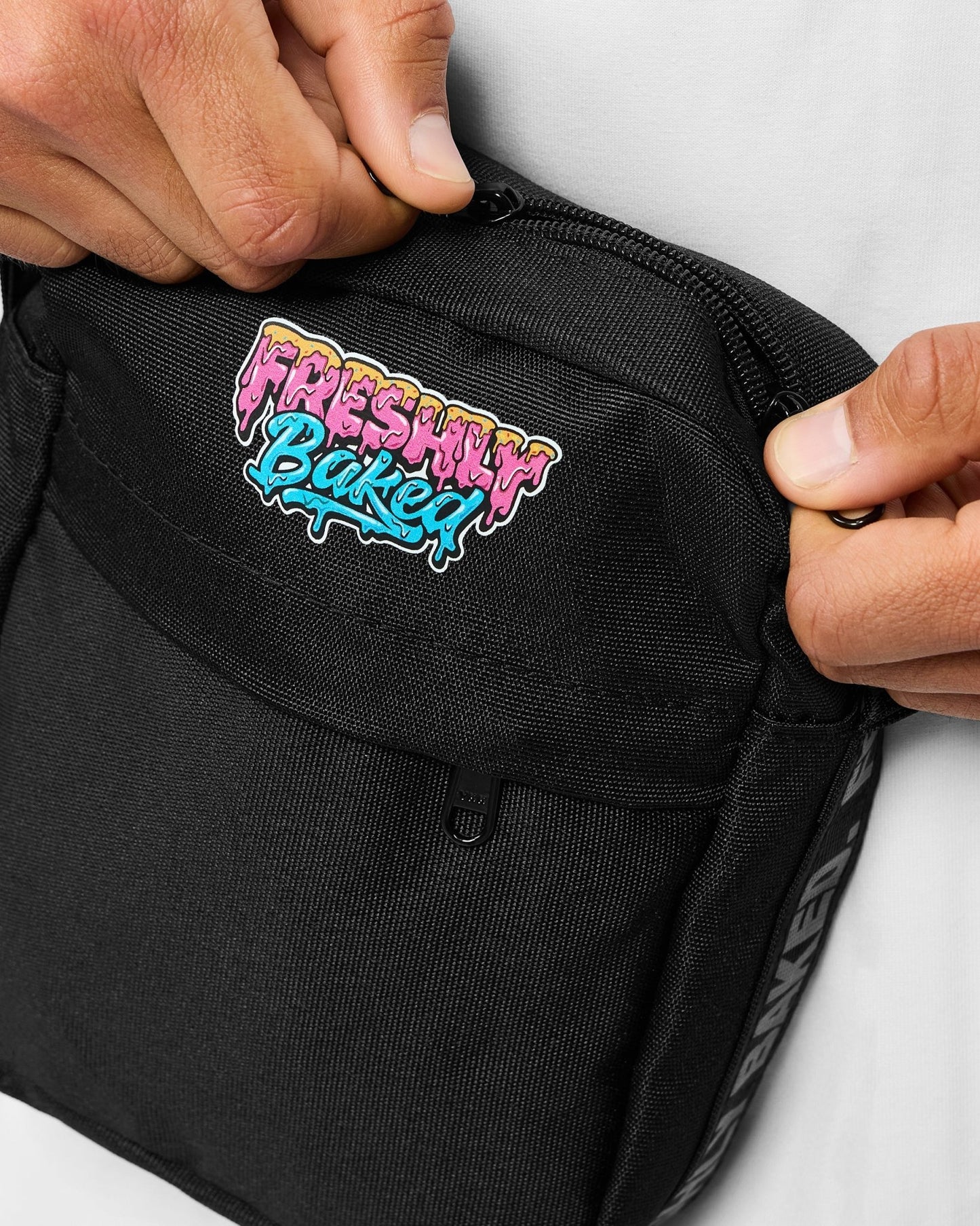 Black Messenger Bag - Freshly Baked FightwearAccessories