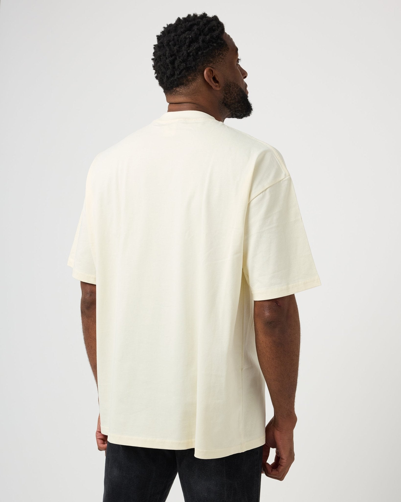 Cream Sprinkle Logo Tee - Freshly Baked Fightwear
