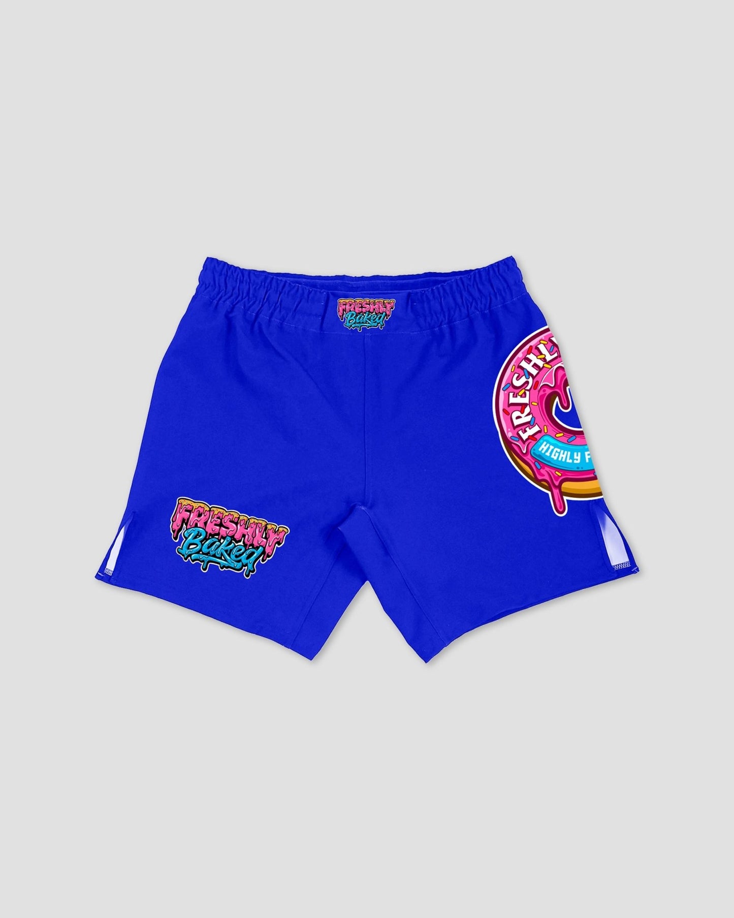 Kids Blue Base Shorts - Freshly Baked FightwearRashguards