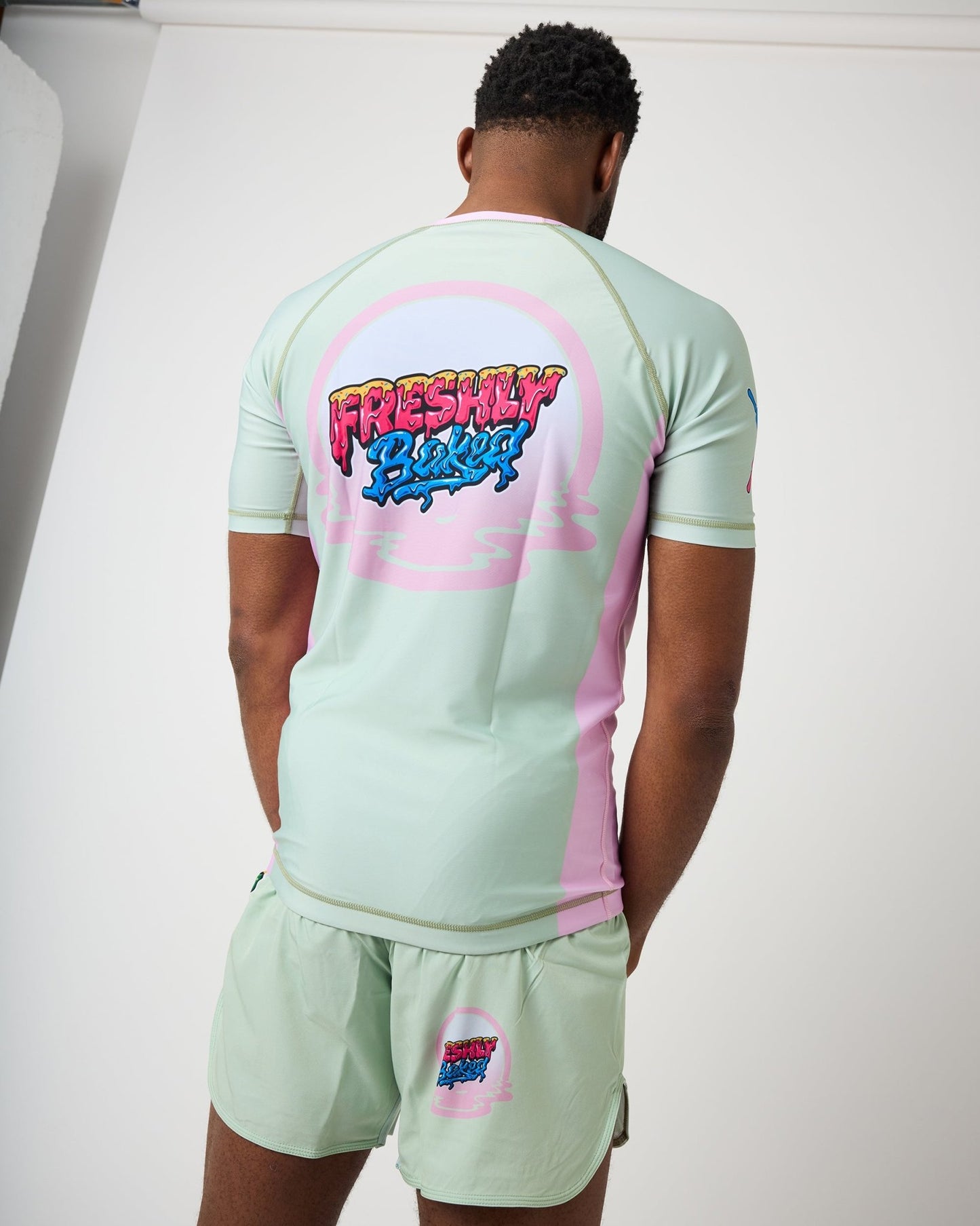 Matcha Ripple Rashguard - Freshly Baked Fightwear