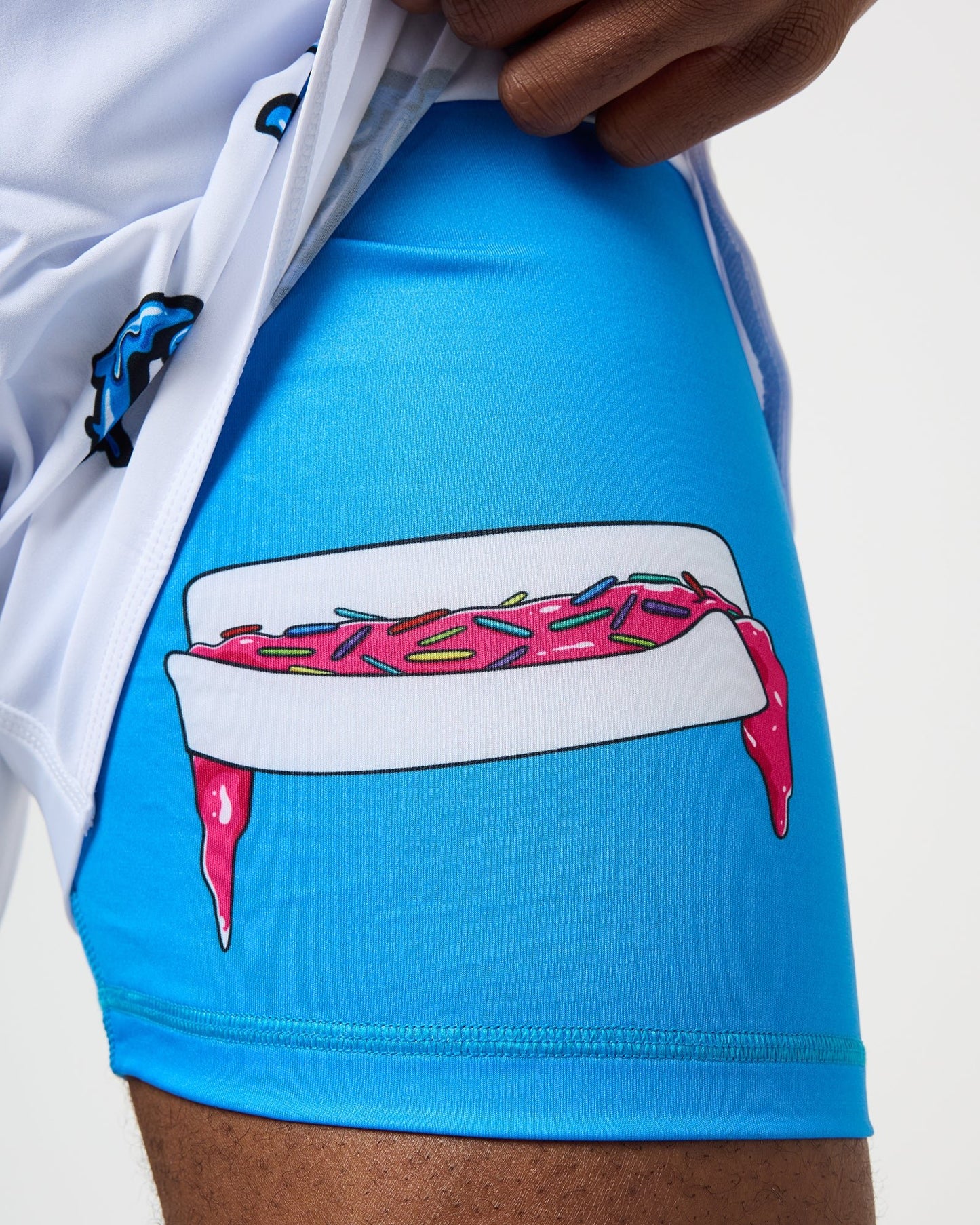 Stay Fresh Stay Baked HYBRID (2in1) Shorts - Freshly Baked FightwearShorts