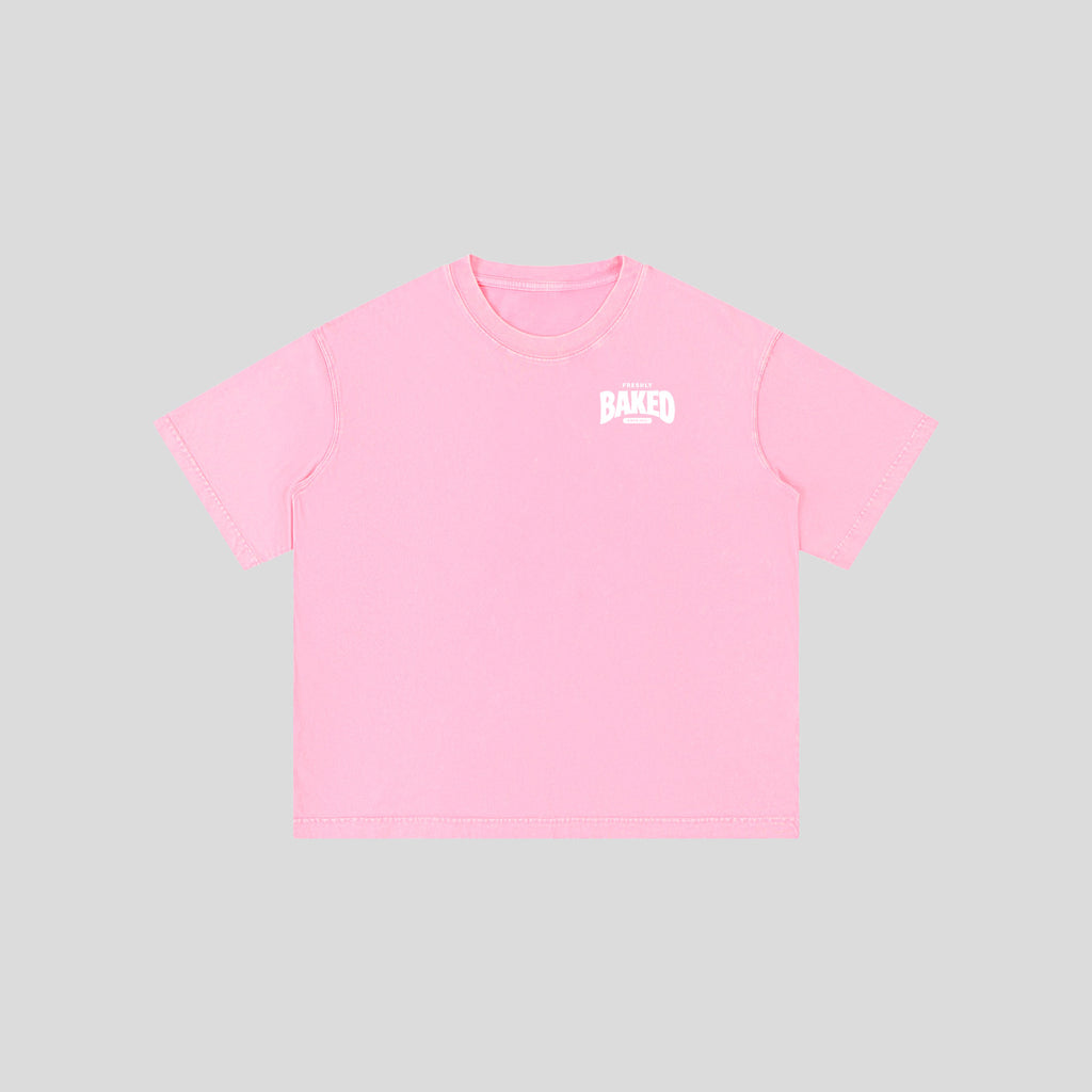 Ice Cream Truck Boxy Tee - Pink
