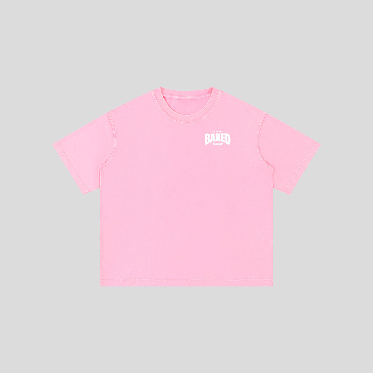 Ice Cream Truck Boxy Tee - Pink