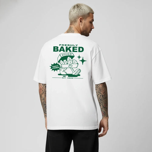 White and Green Nugs Tee