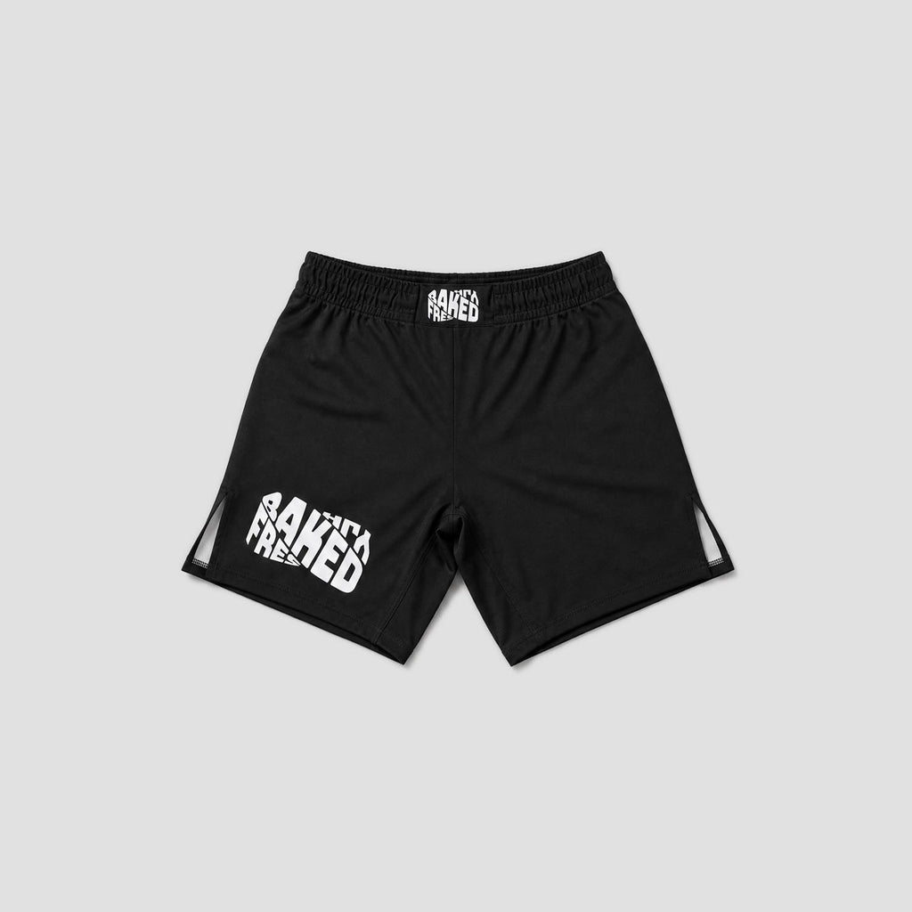 Black Vortex Shorts