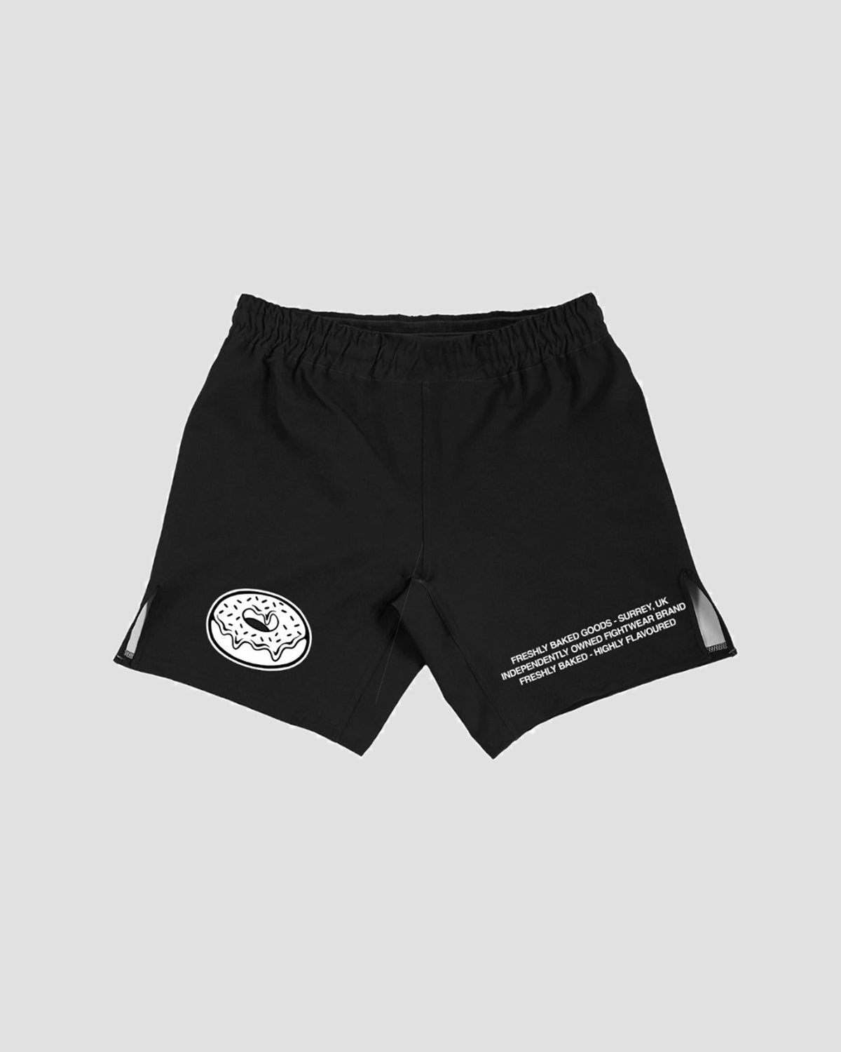 Black Vortex Shorts