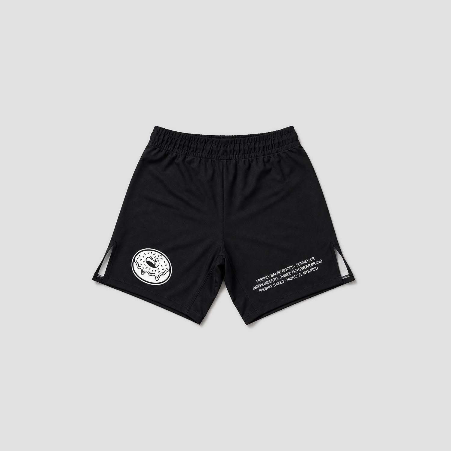 Black Vortex Shorts