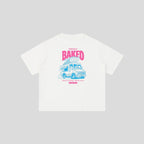 Ice Cream Truck Boxy Tee - White