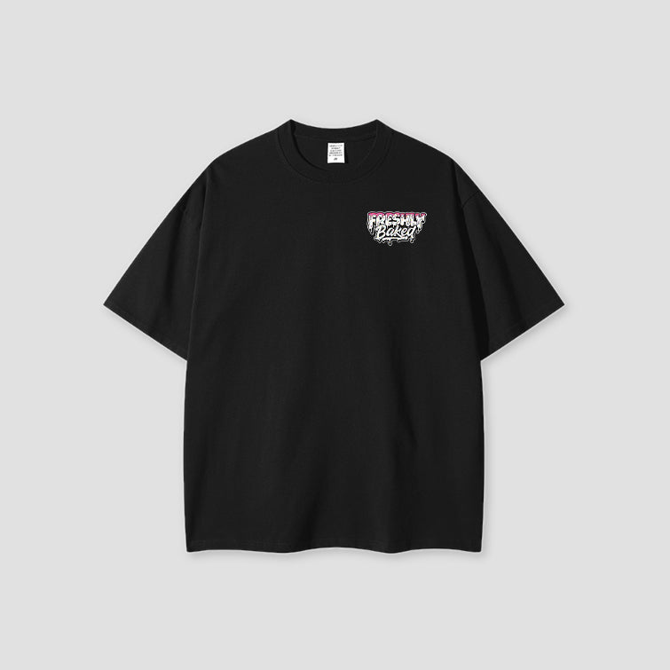 Black Sprinkle Logo Tee