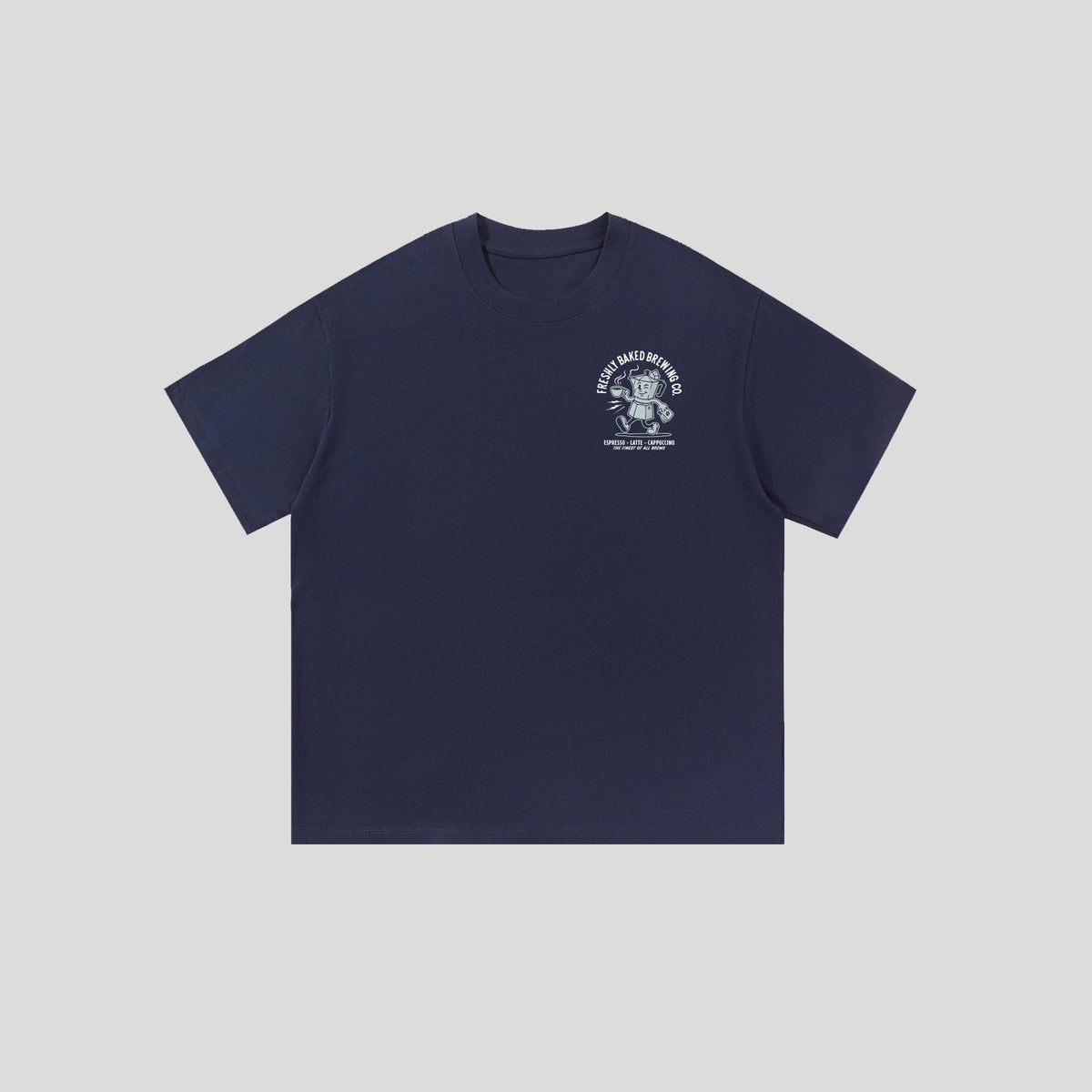 Freshly Brewed Coffee Tee - Blue