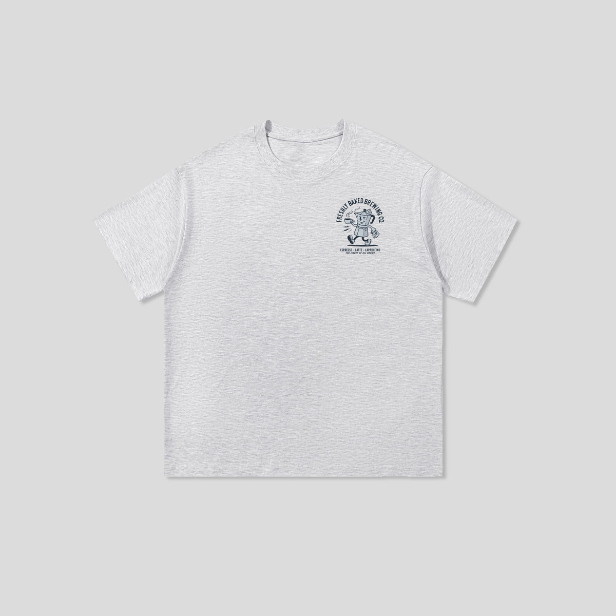 Freshly Brewed Coffee Tee - Grey