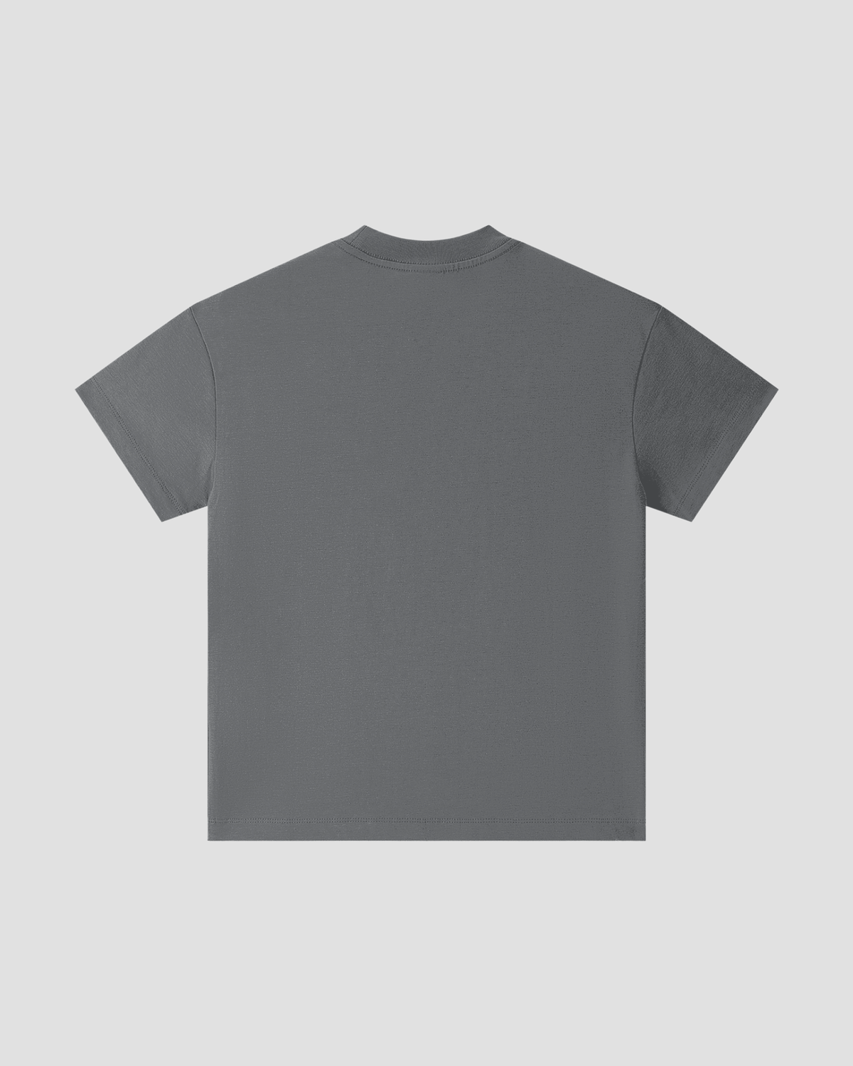 Kids Heavyweight Cotton Logo Tee Carbon Gray