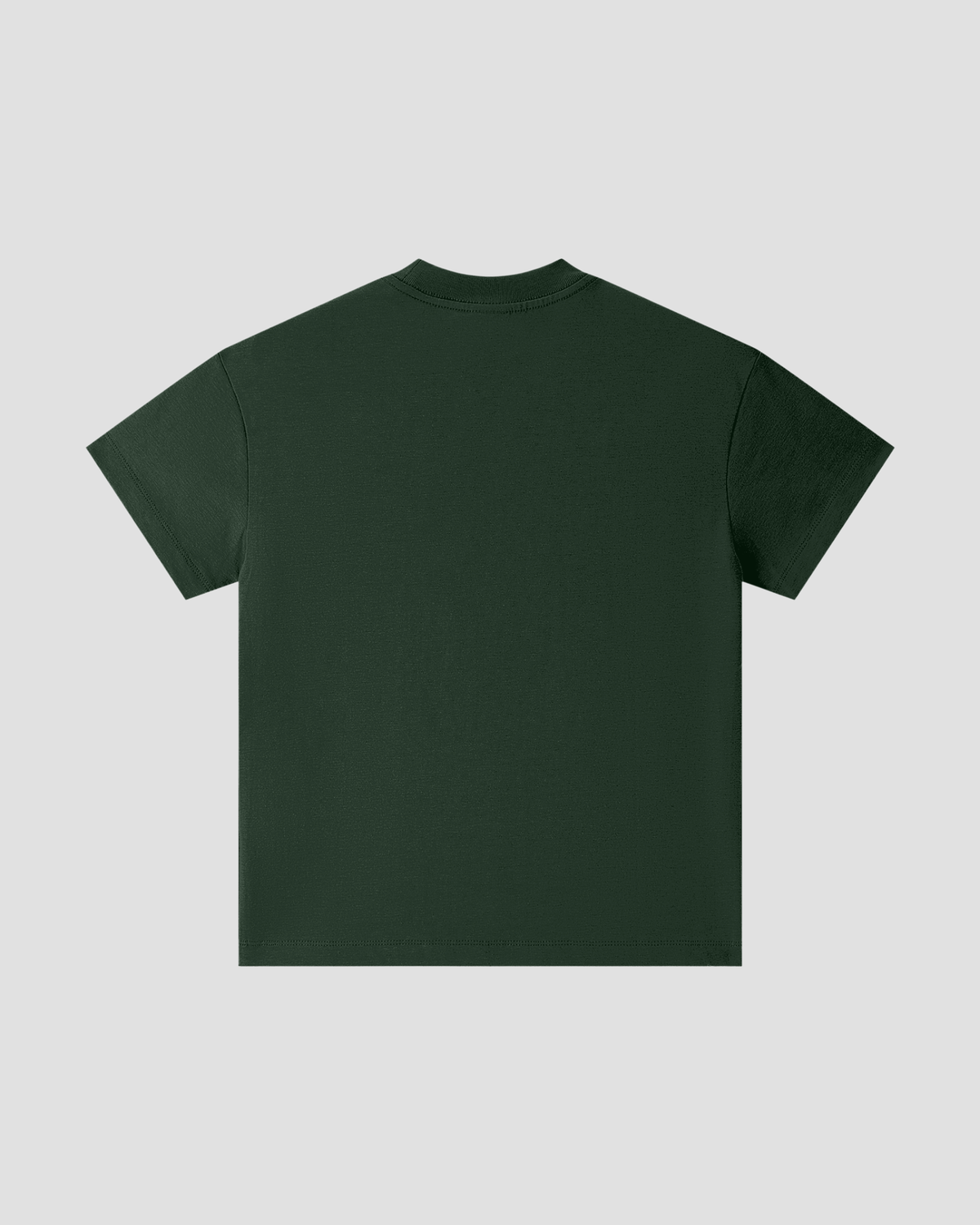Kids Heavyweight Cotton Logo Tee Carbon Green