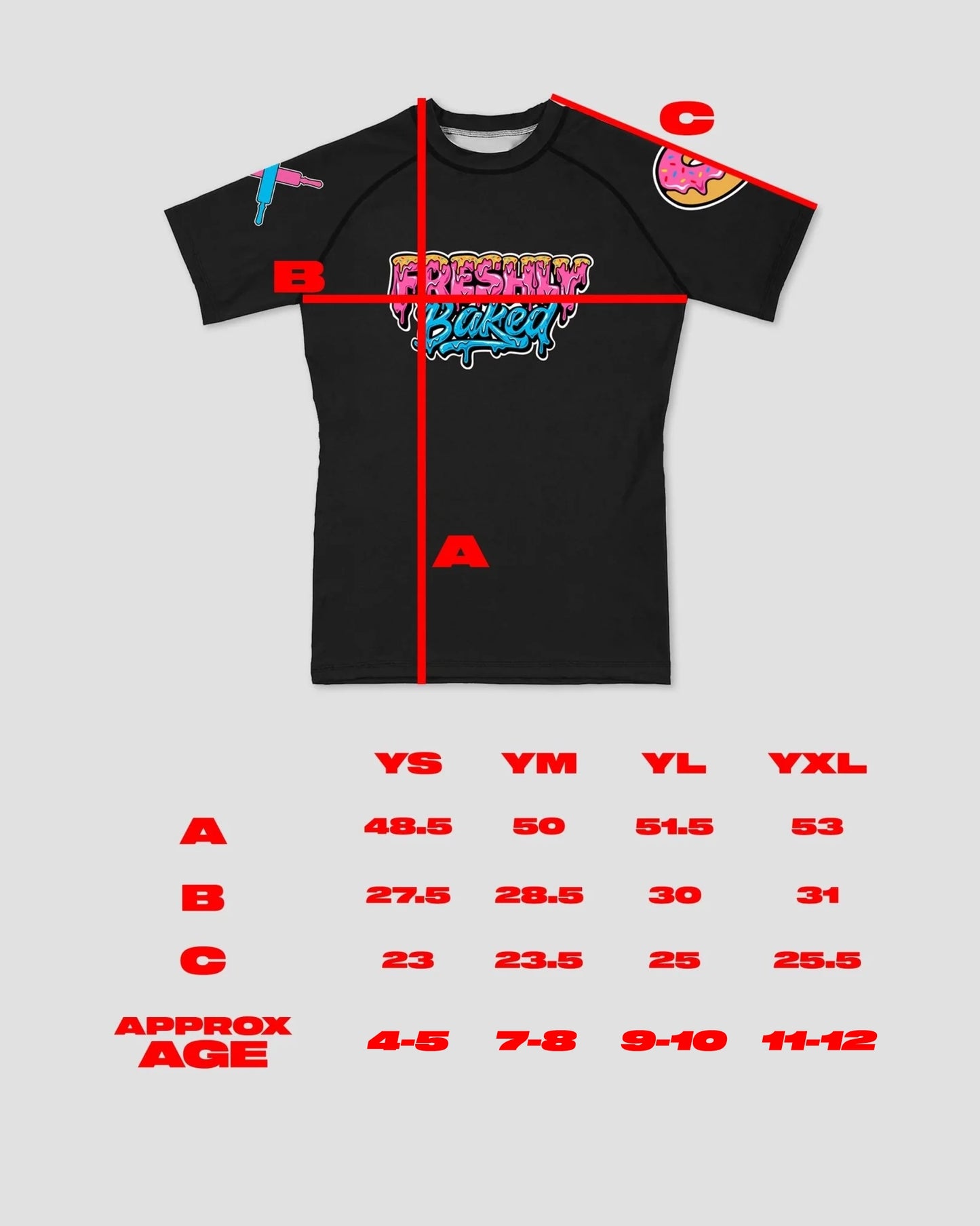 Kids Pink Base Rashguard