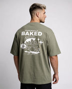 Oversized Green Washed Nugs Tee