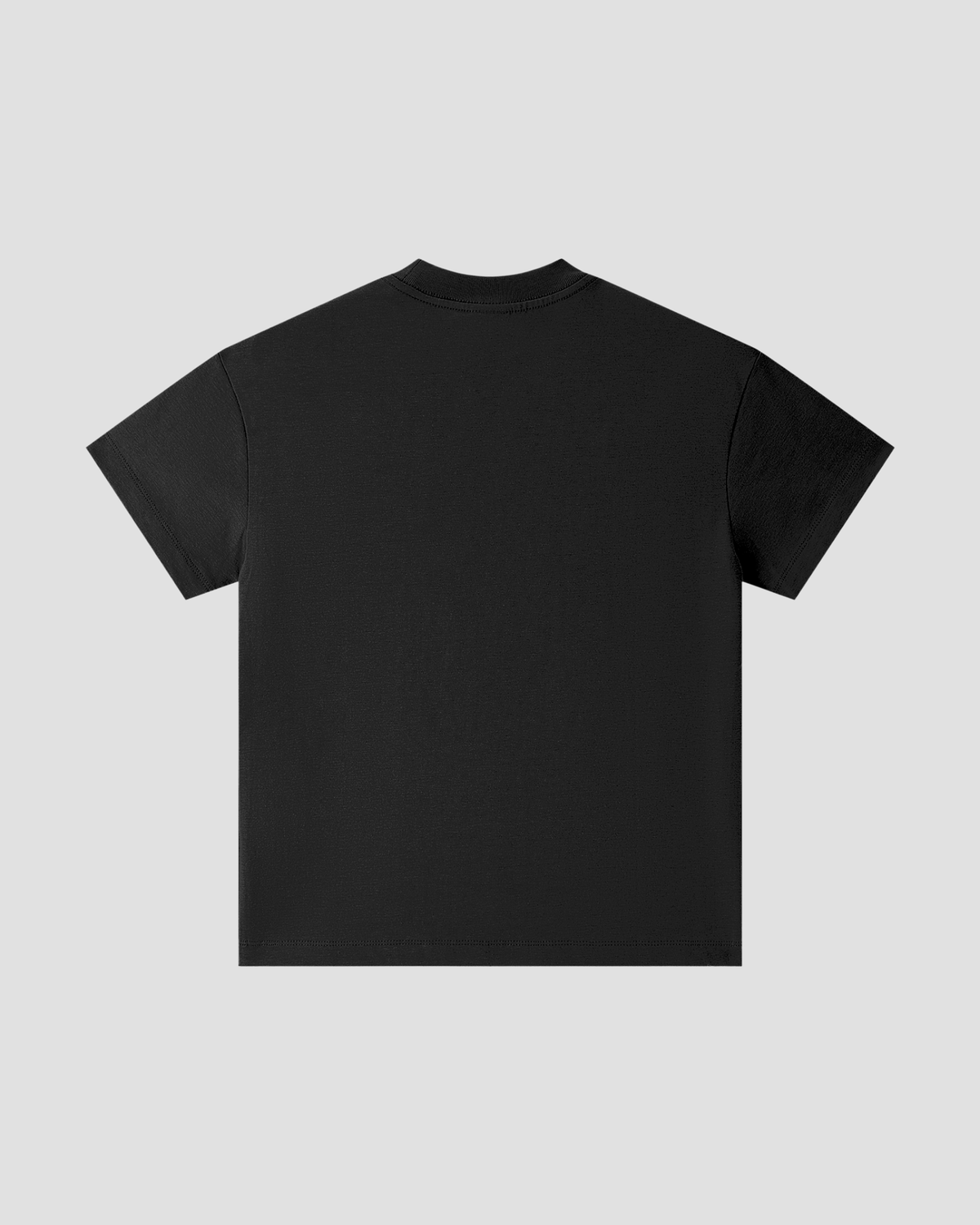 Kids Heavyweight Cotton Logo Tee Black
