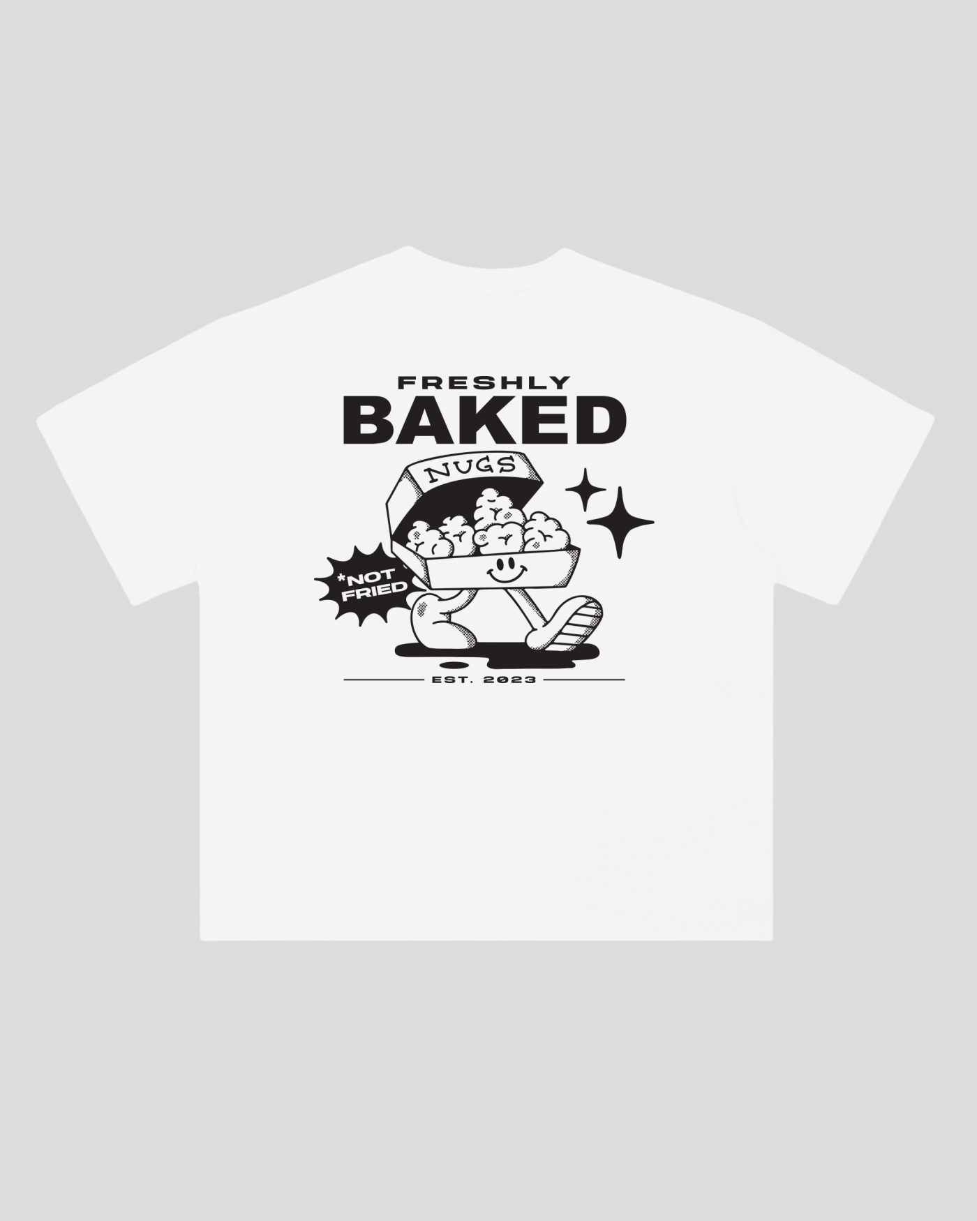 White Nugs Tee