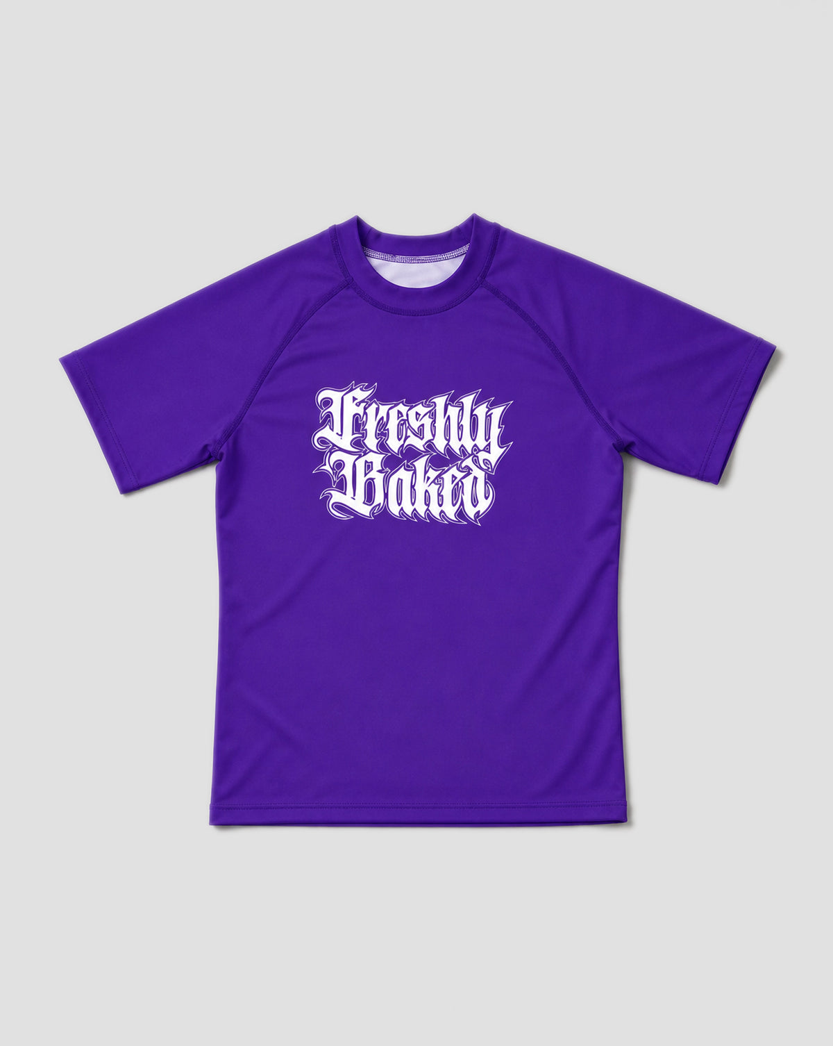 Purple Gothic Logo Rashguard