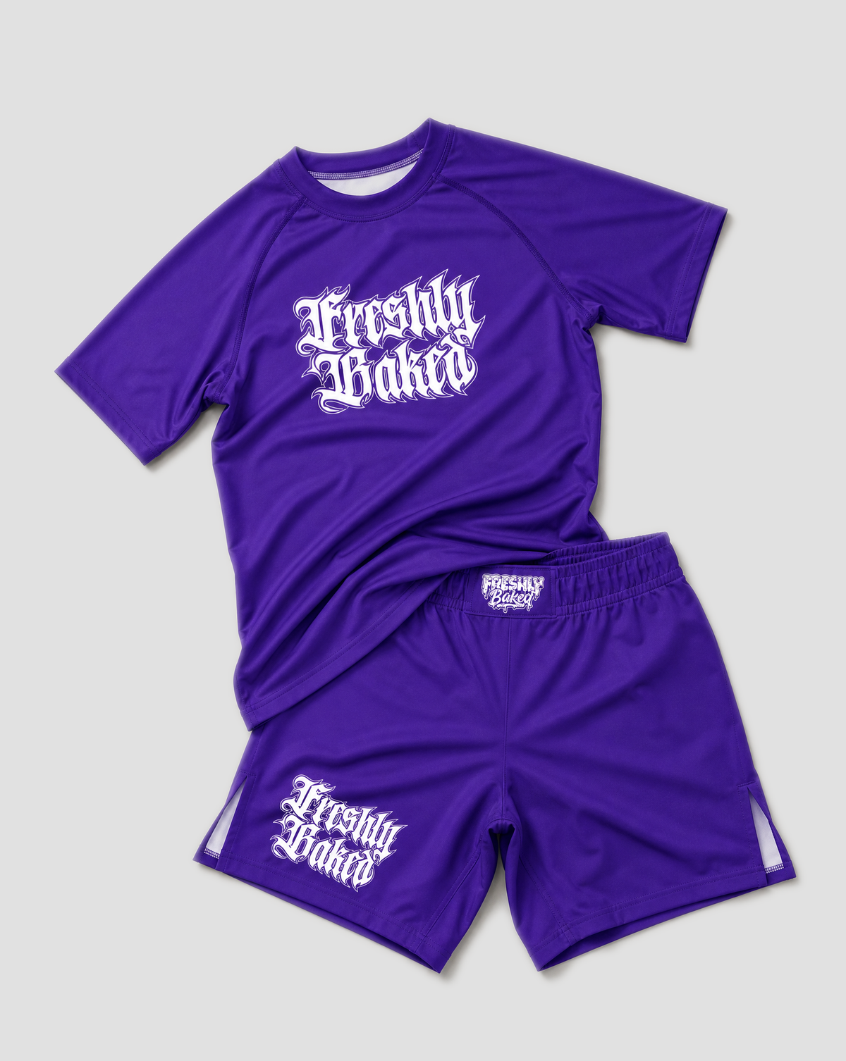 Purple Gothic Logo Rashguard