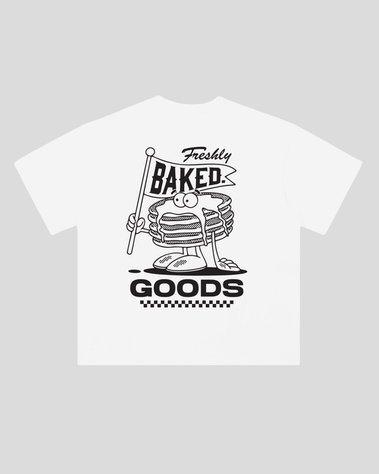 White Pancakes Tee