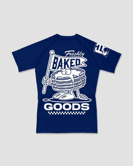 Pancakes Rashguard Blue