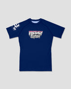 Pancakes Rashguard Blue