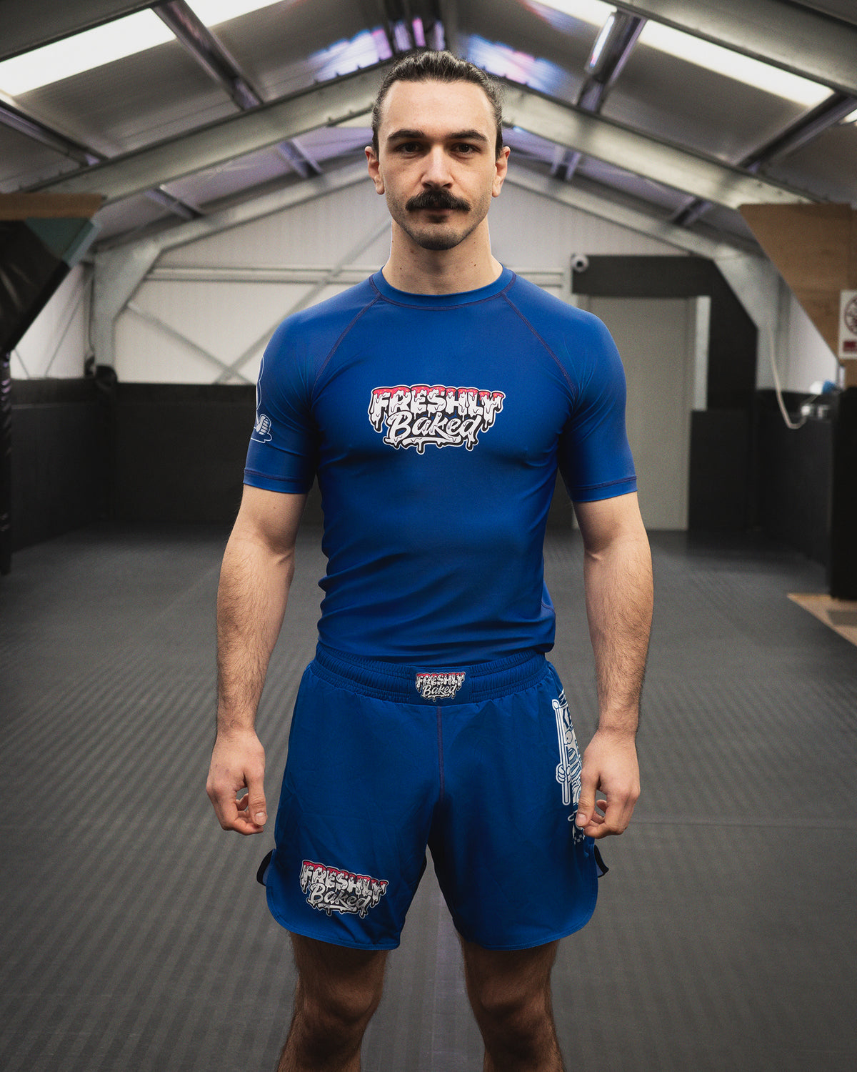 Pancakes Rashguard Blue
