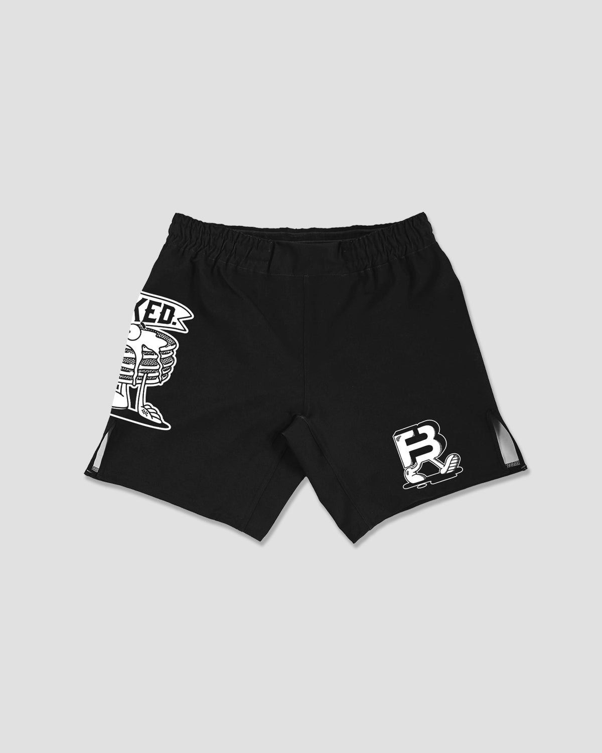 Black Pancake Shorts