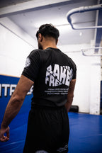 Black Vortex Shorts