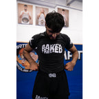 Black Vortex Shorts