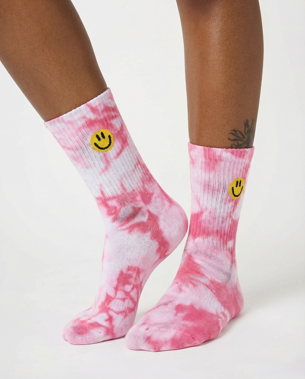 Tie Dye Crew Socks - Freshly Baked