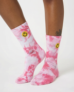 Tie Dye Crew Socks - Freshly Baked