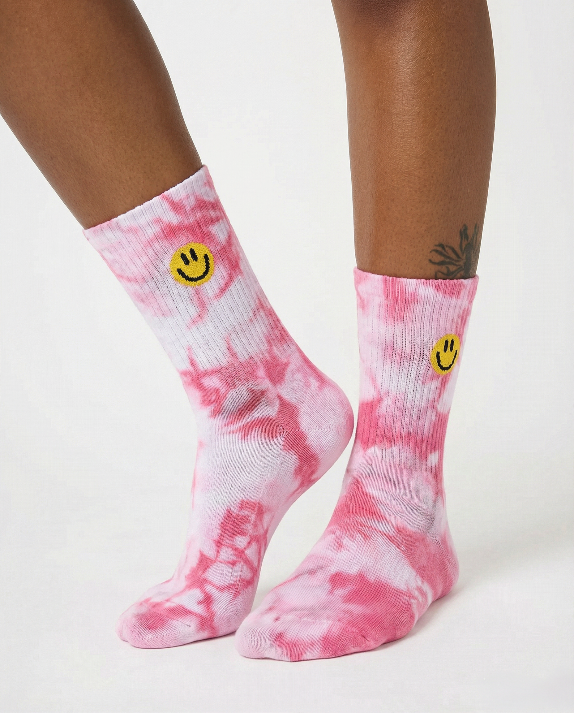Tie Dye Crew Socks - Freshly Baked