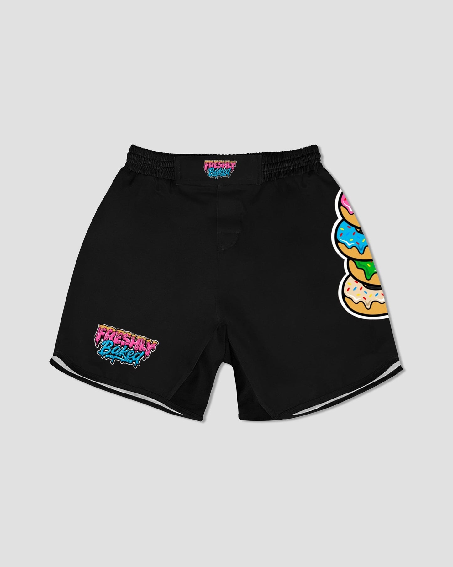 Black Base Grappling Shorts - Freshly Baked FightwearShorts