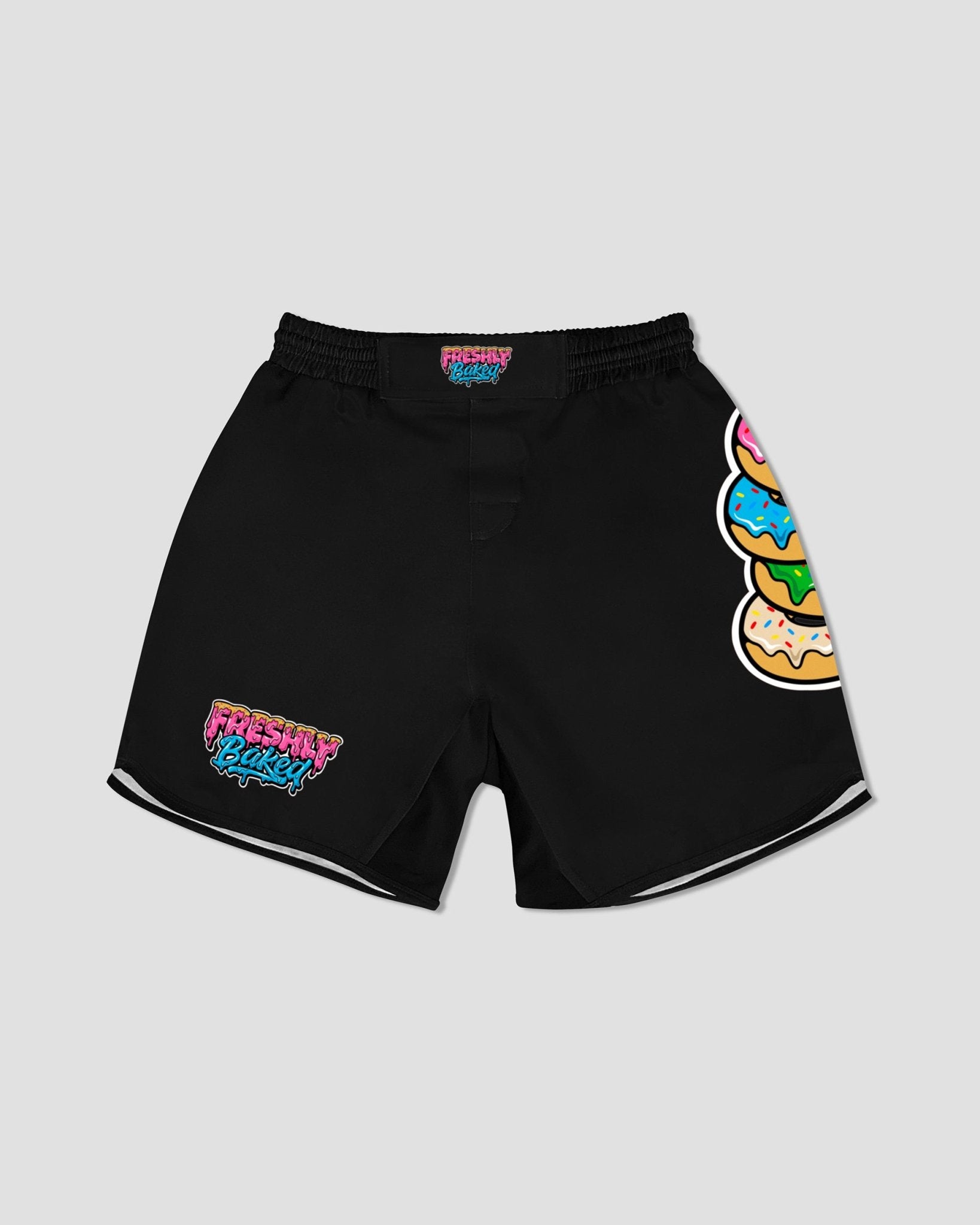 Black Base Grappling Shorts - Freshly Baked FightwearShorts