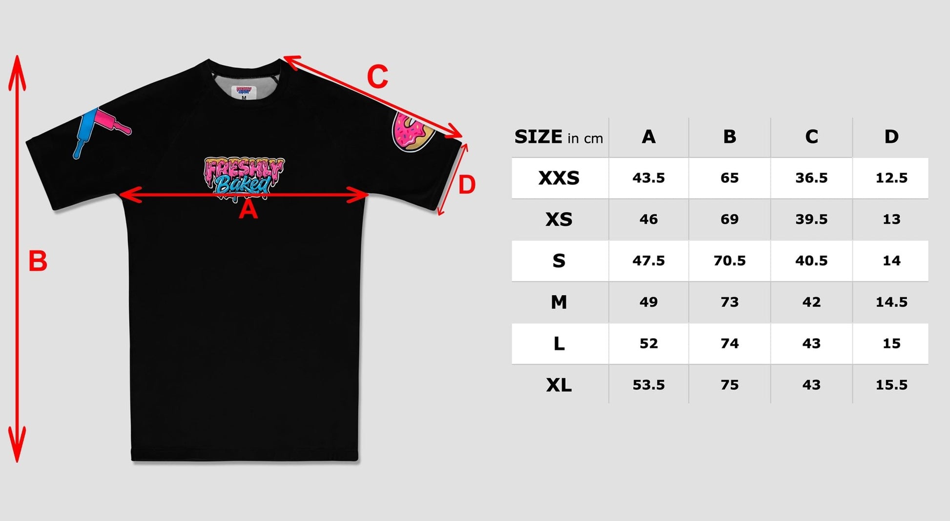 Black Base Rashguard - Freshly Baked FightwearRashguards