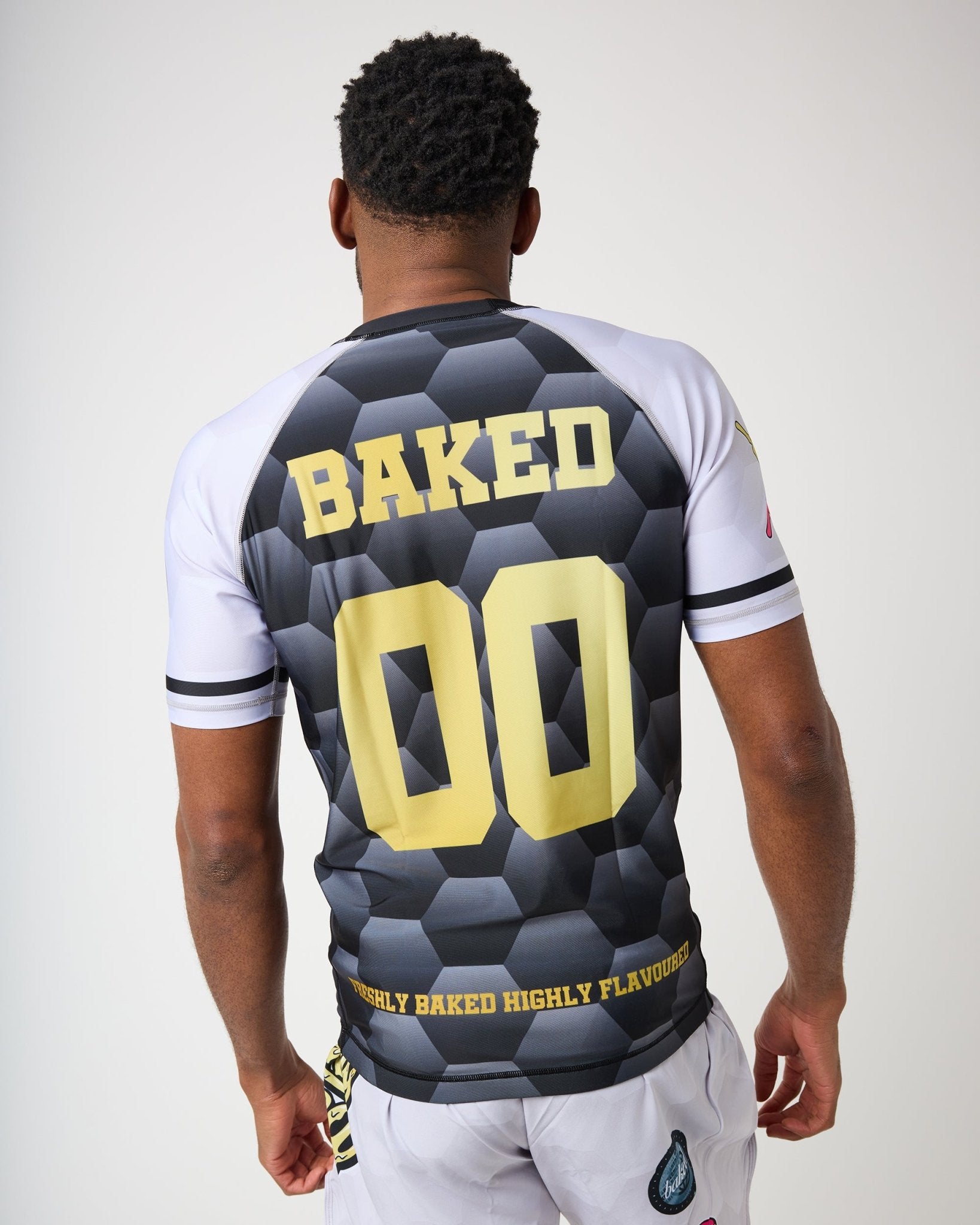 Black Hex Rashguard - Freshly Baked FightwearRashguards