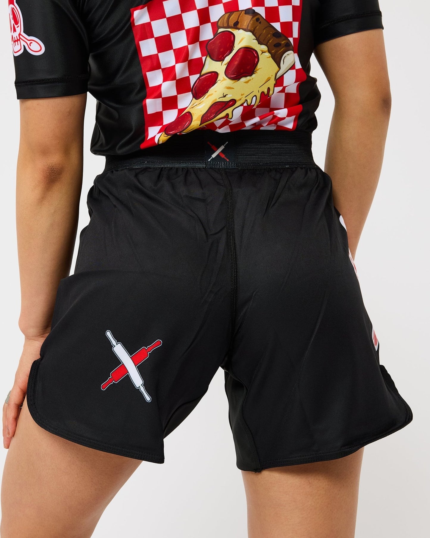 Black Marinara Shorts - Freshly Baked FightwearShorts