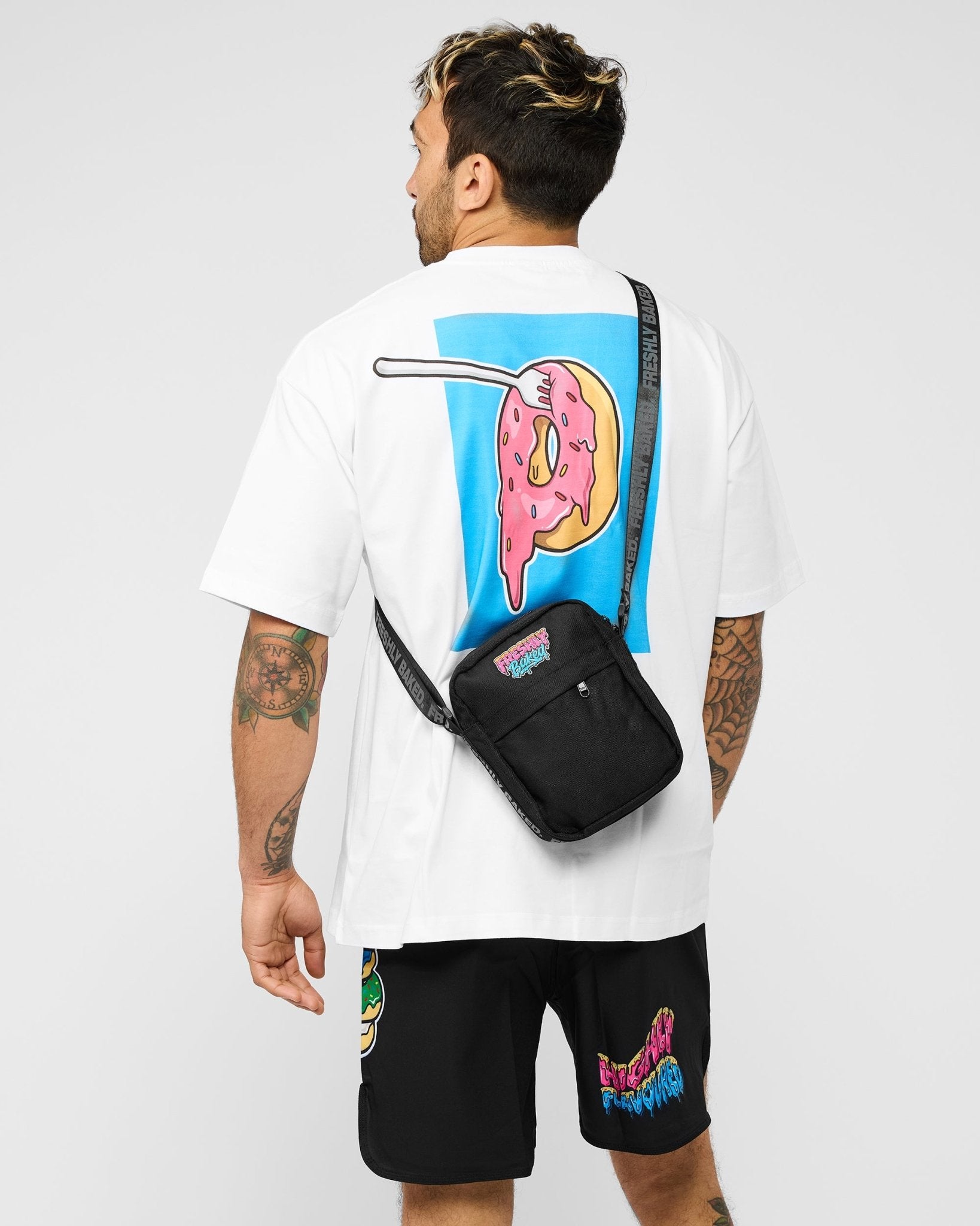 Black Messenger Bag - Freshly Baked FightwearAccessories