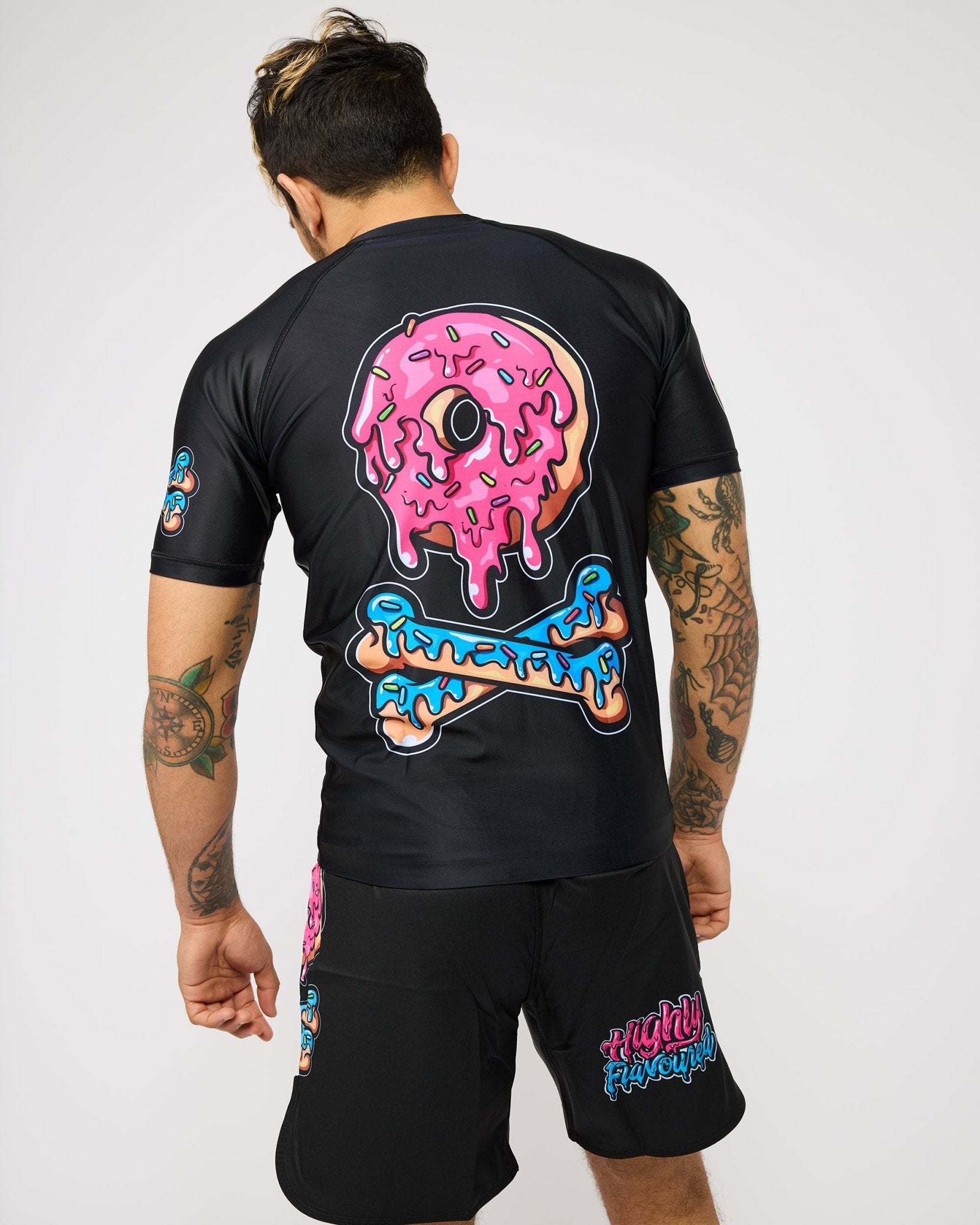 Dough and Crossbones Rashguard - Freshly Baked FightwearRashguards