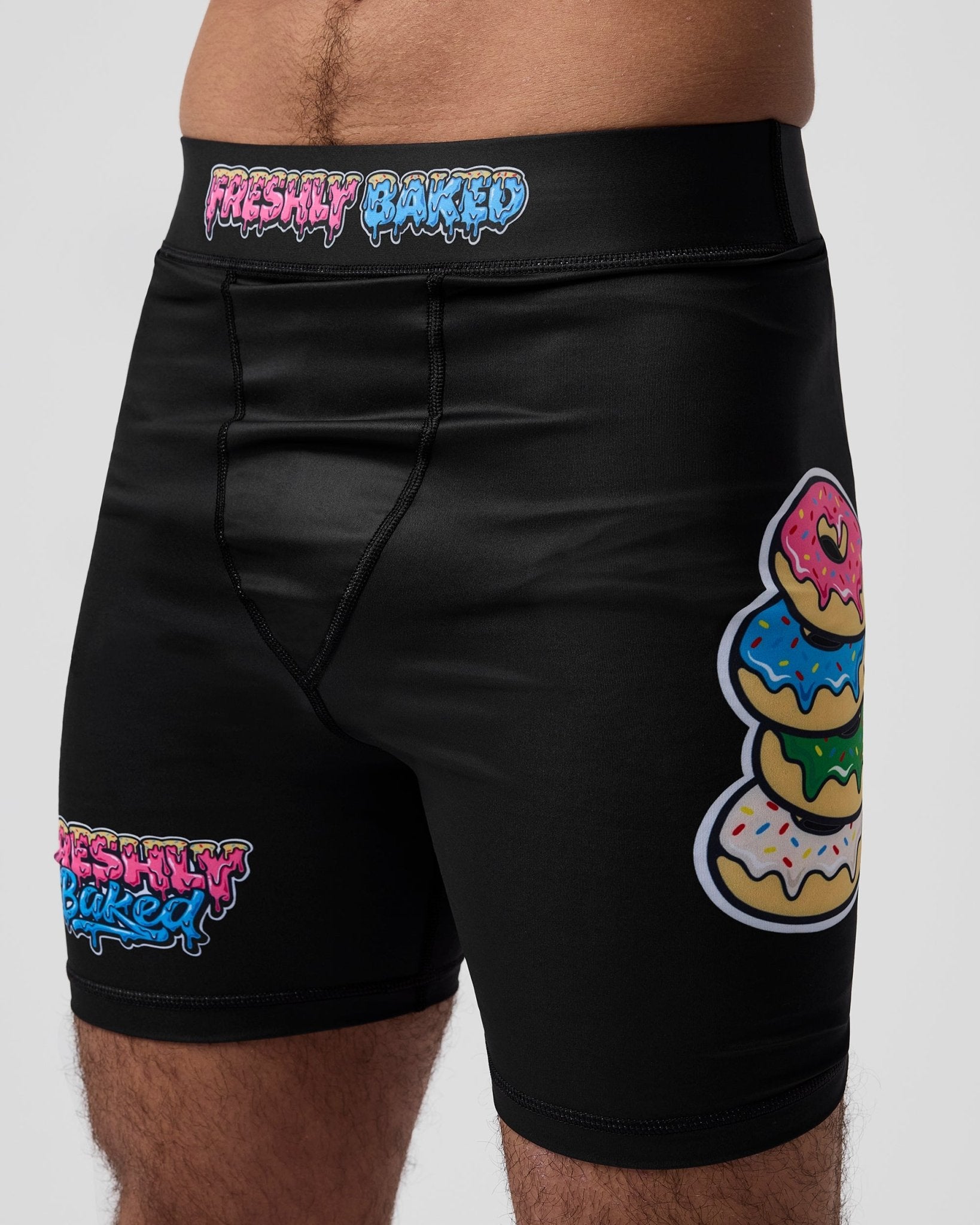Freshly Baked Men's Vale Tudo Compression Shorts - Freshly Baked Fightwear