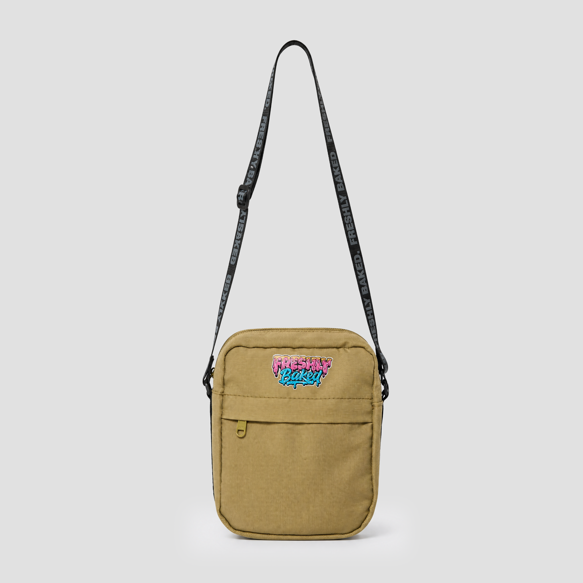 Khaki Messenger Bag