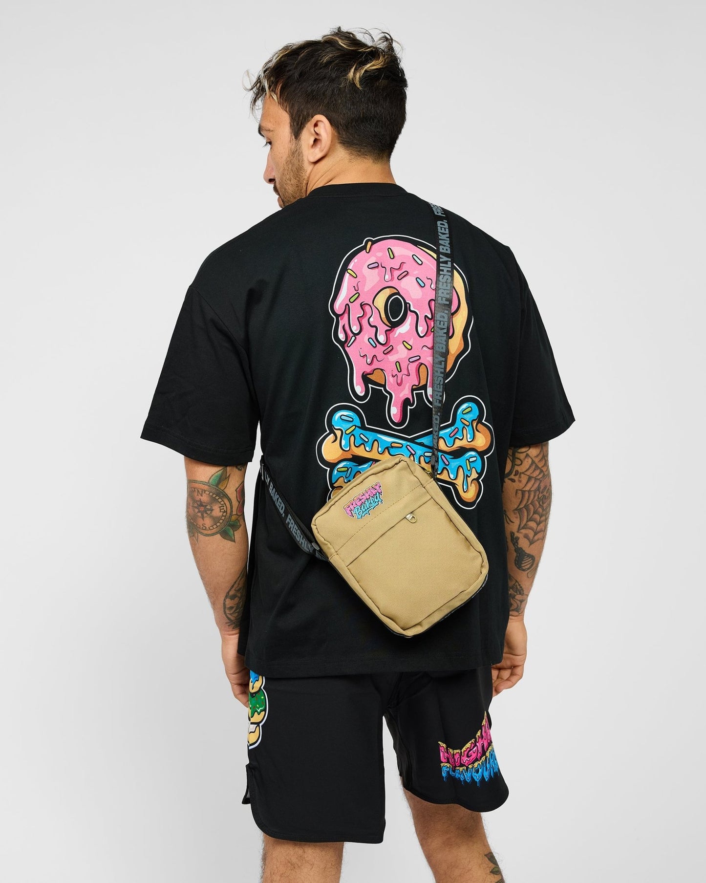 Khaki Messenger Bag - Freshly Baked FightwearAccessories