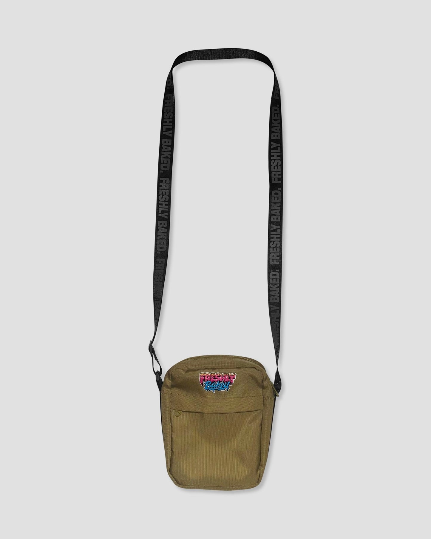 Khaki Messenger Bag - Freshly Baked FightwearAccessories