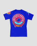 Kids Blue Base Rashguard - Freshly Baked FightwearRashguards