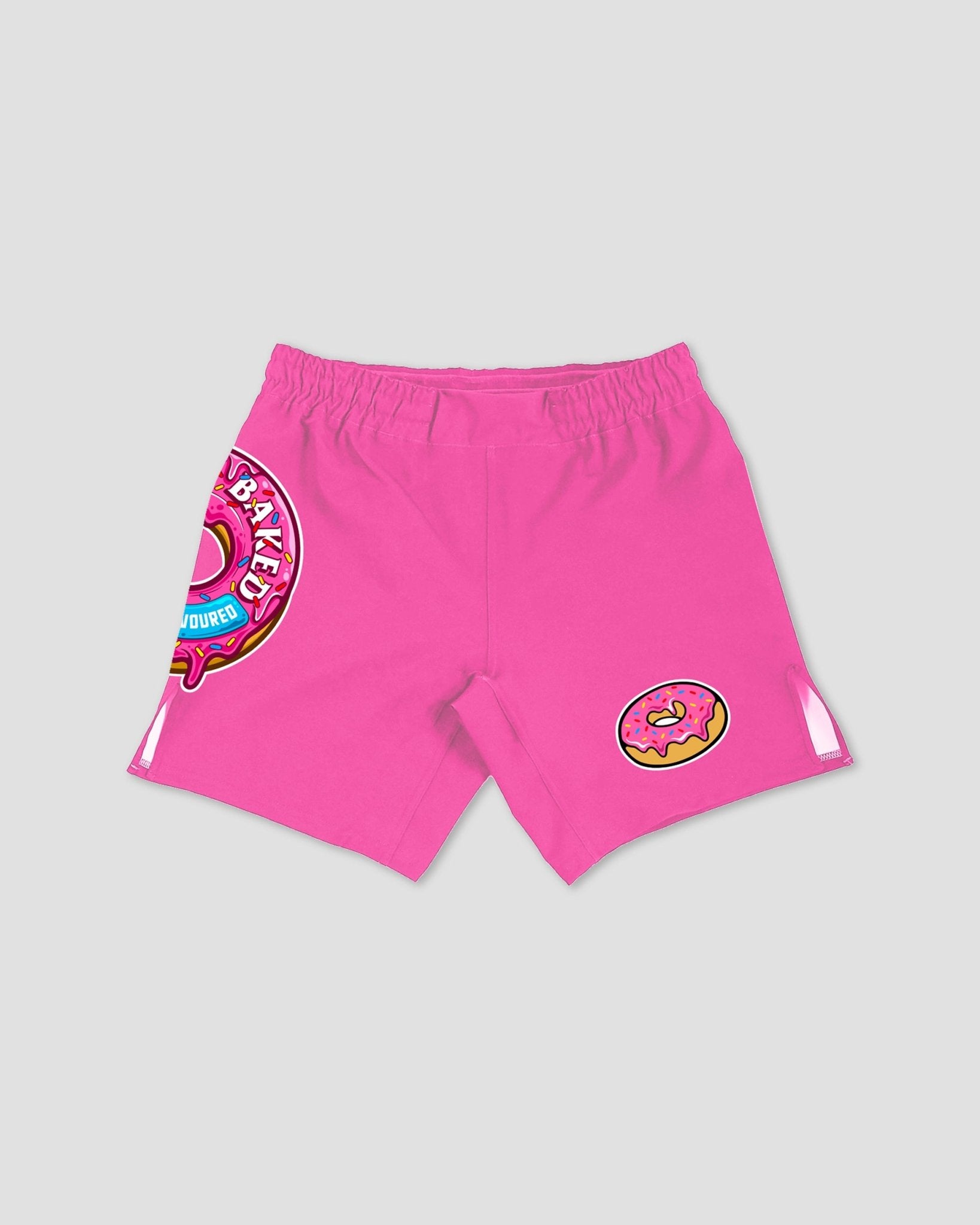 Kids Pink Base Shorts - Freshly Baked FightwearRashguards